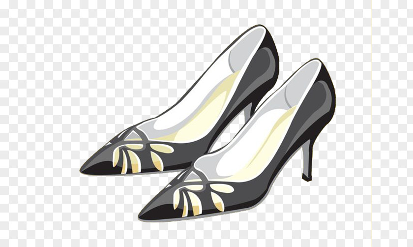 Beautiful And Elegant High Heels Shoe High-heeled Footwear Fashion Boot PNG