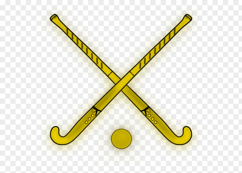Field Hockey Sticks Ball Clip Art PNG