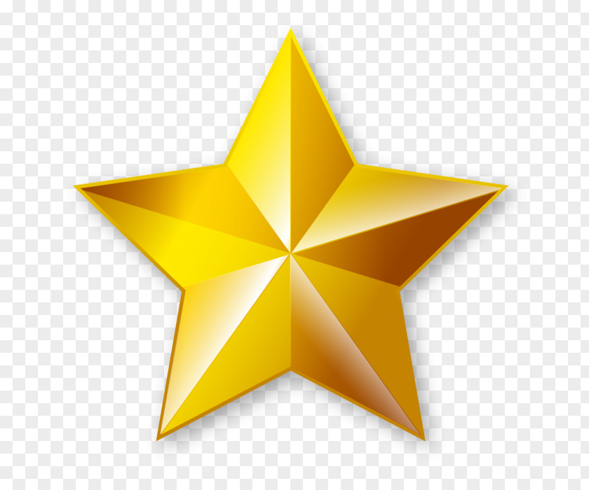 Golden Stars Star PNG