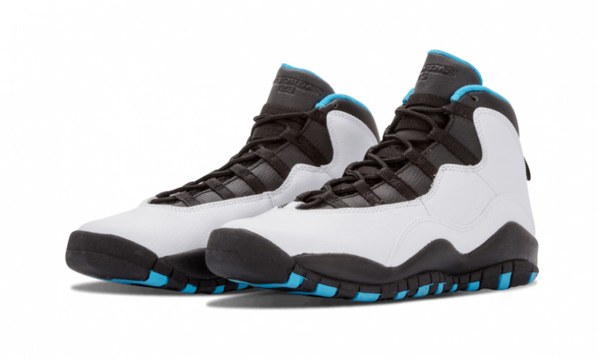 Grey Air Jordan 10 Mens Retro 'Powder Blue NikeMichael Shoes For Women Men's Shoe PNG