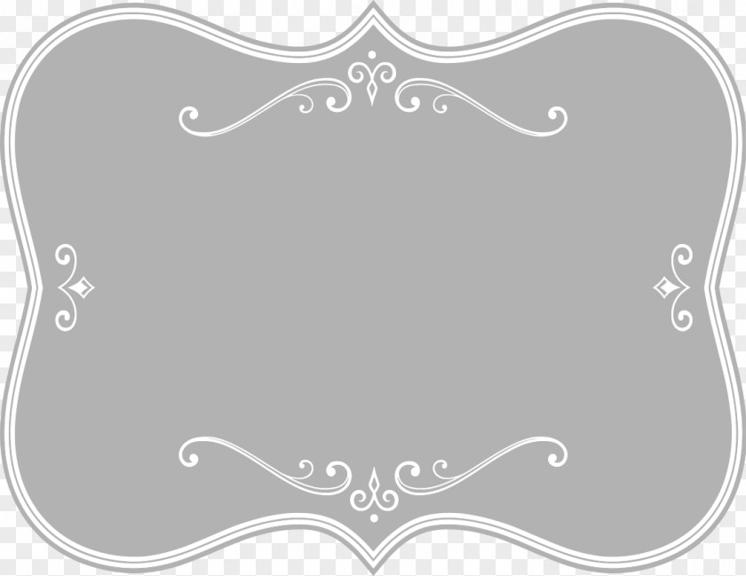 Silver Frame Wedding Invitation Greeting & Note Cards Cake PNG