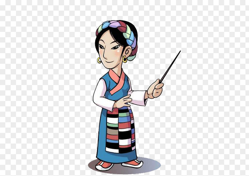 Tibetan Female Teacher Garzxea Autonomous Prefecture People Clip Art PNG