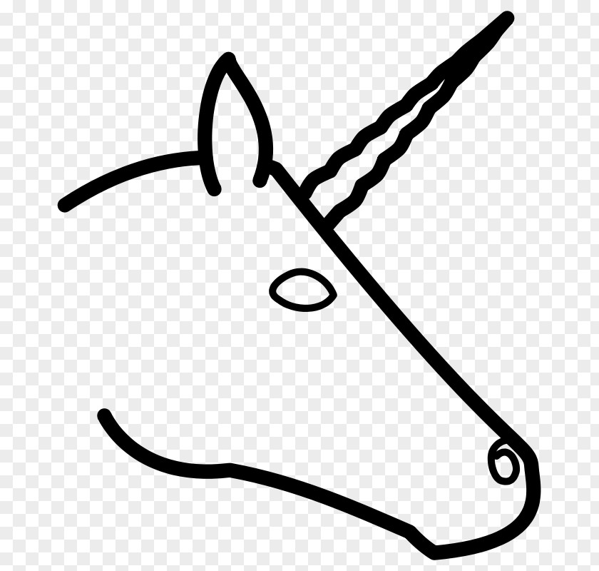 Unicorn Drawing Clip Art PNG