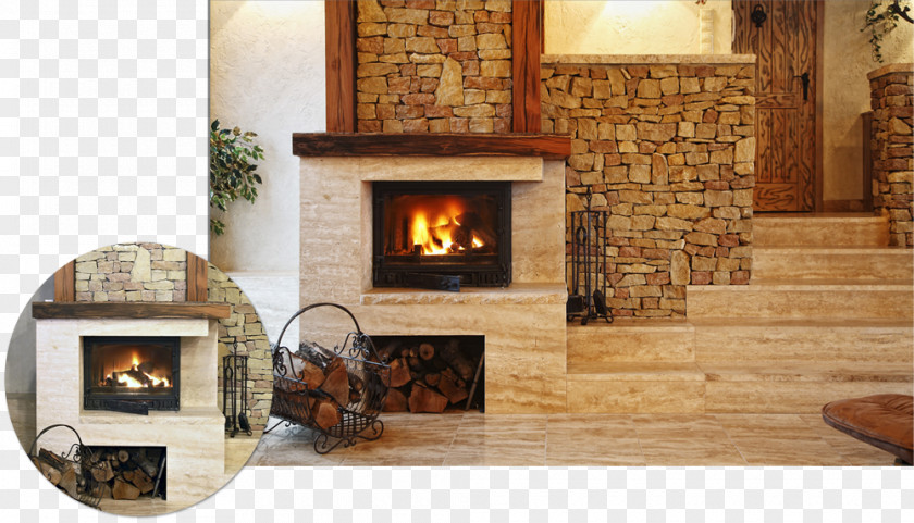 Brick Fireplace Masonry Interieur Home PNG