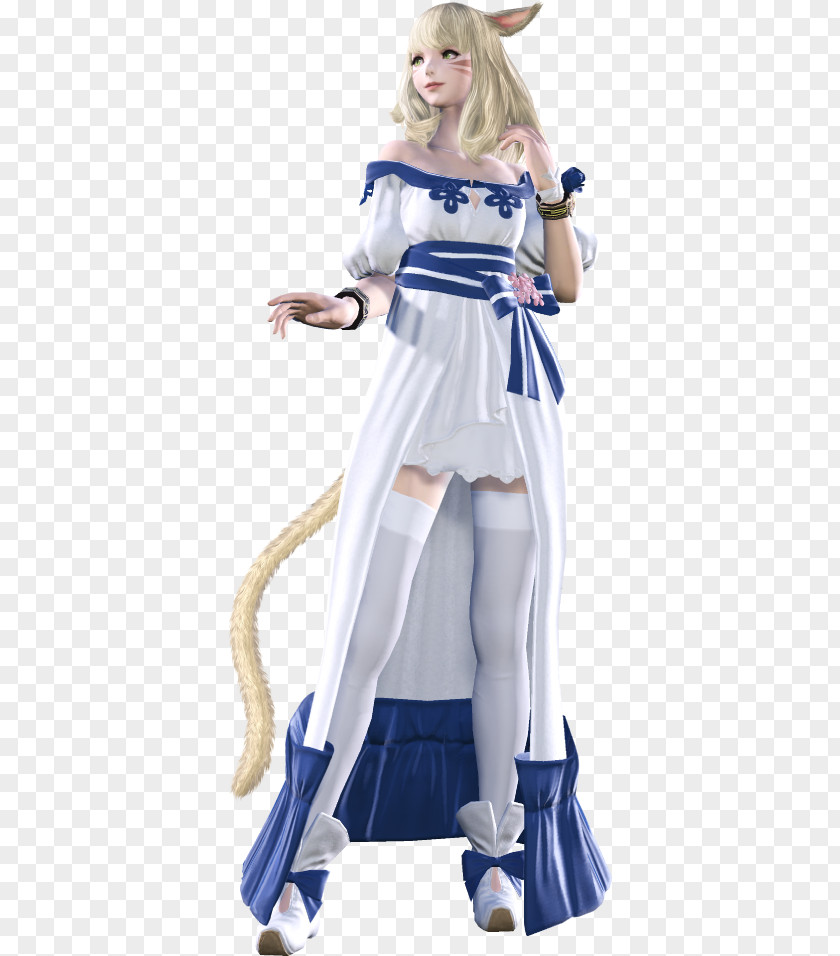 Final Fantasy 14 XIV Costume Yuna Cosplay PNG