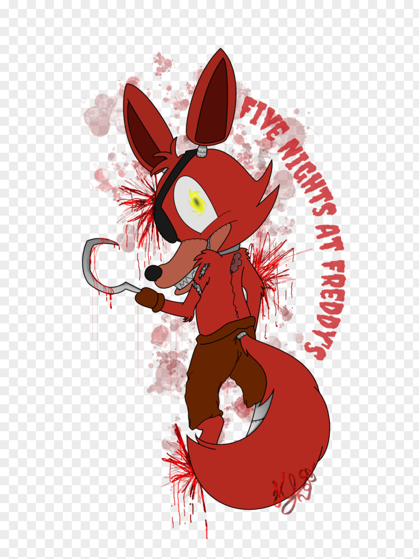 Five Nights At Freddy's 2 Foxy Christmas Ornament Legendary Creature Clip Art PNG