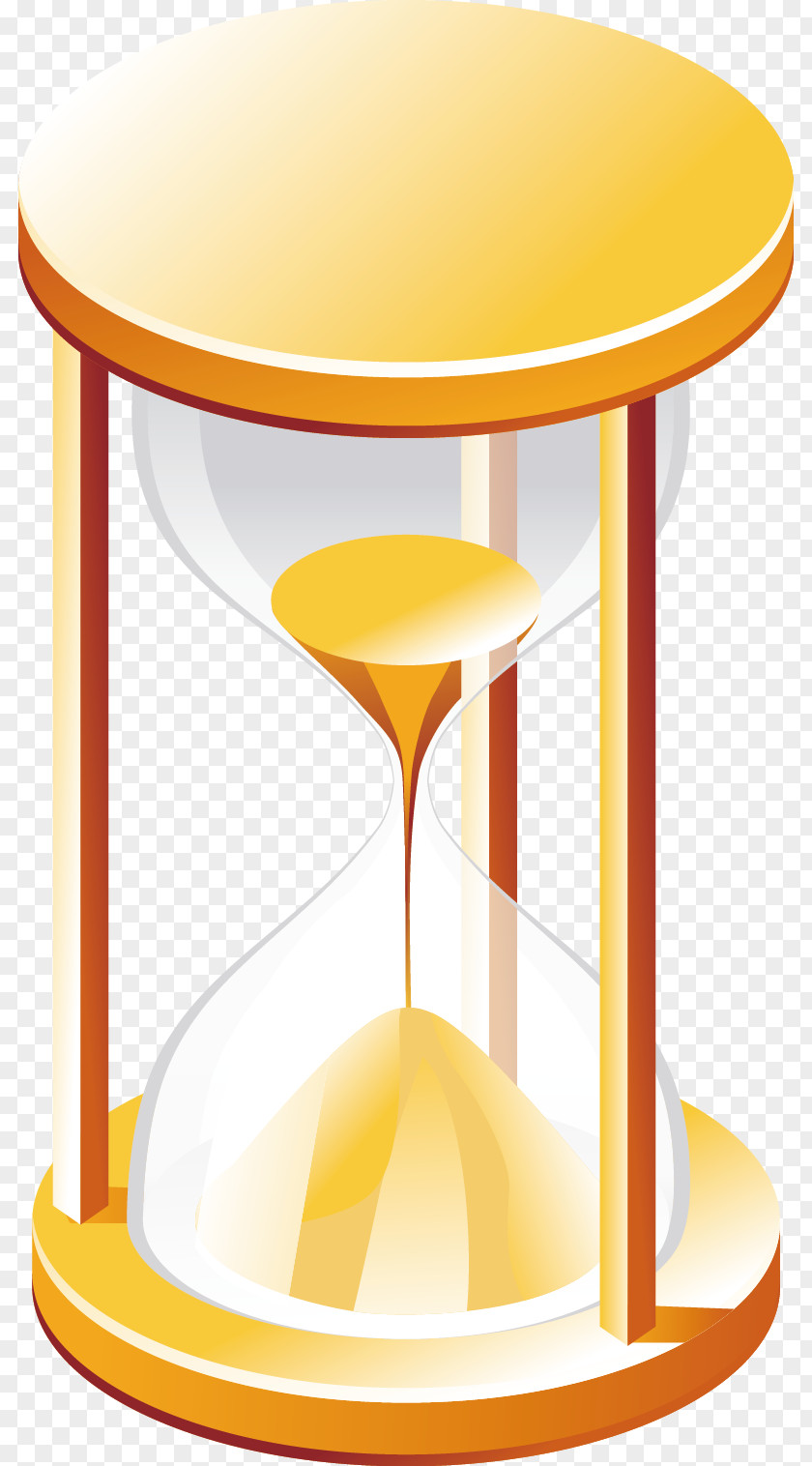 Golden Hourglass Gratis PNG