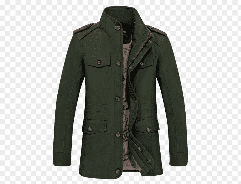 Jacket Trench Coat Overcoat Parca PNG
