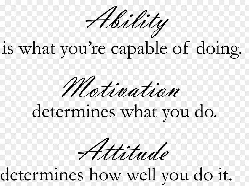 Motivation Paper Handwriting Calligraphy White PNG