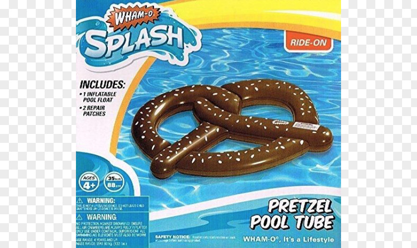Pool Splash Pretzel Snack Wham-O Swimming PNG