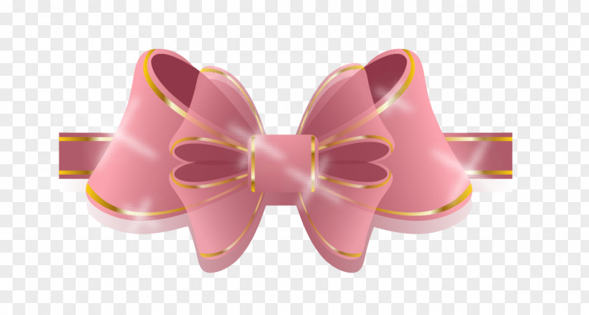 Retro Butterfly Decoration Ribbon Collage PNG