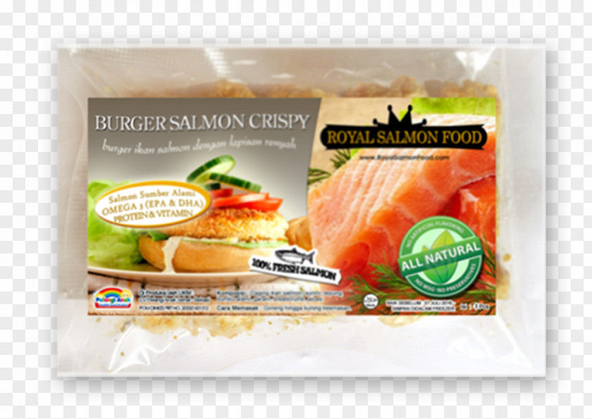 Salmon Burger Smoked Surimi As Food Dish PNG