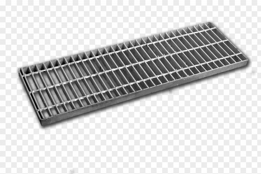 Barbecue Trench Drain Steel Grating Charcoal PNG