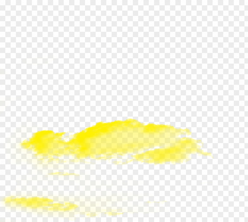 Golden Clouds Yellow Cloud PNG