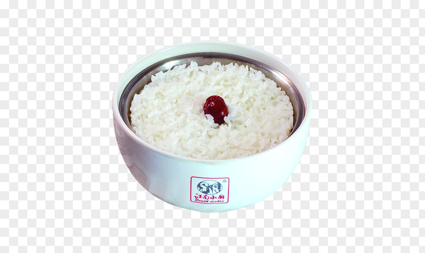 HighDefinition Red Dates Rice Decoration Cooked Bowl White PNG