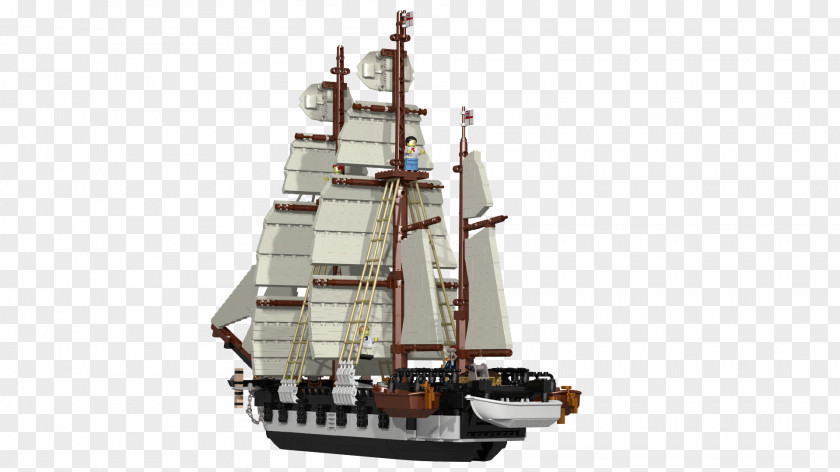 Ship Brig The Voyage Of Beagle HMS LEGO PNG