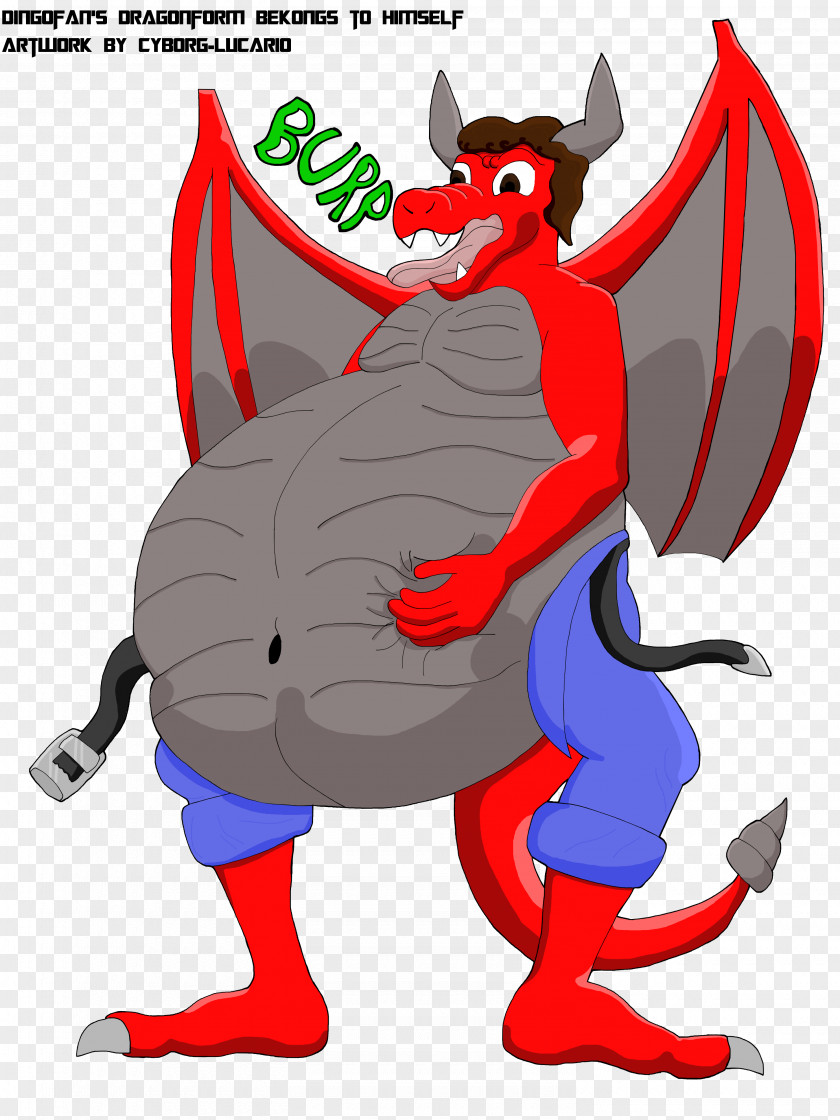 Rub The Tummy Jake Long Dragon Art Image Illustration PNG