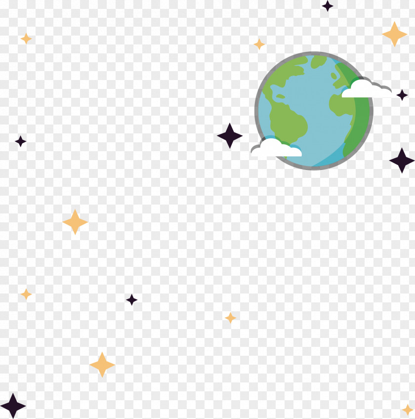 Star Astronaut Euclidean Vector Outer Space PNG