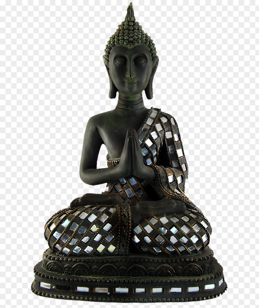 Statue Classical Sculpture Bronze Meditation PNG