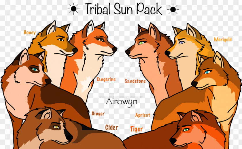 Dire Wolf Coloring Red Fox Tribe Cat Fiction PNG