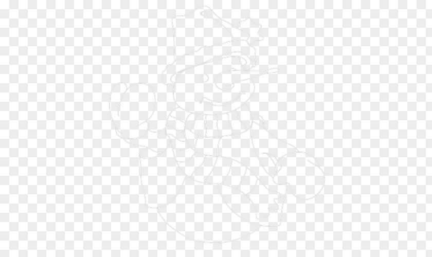 Drawing Snowman Visual Arts Line Art Sketch PNG