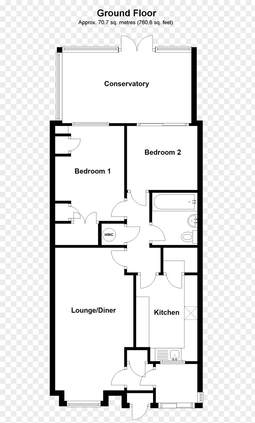 Floor Plan Single-family Detached Home BT26 6GE House Wapping PNG