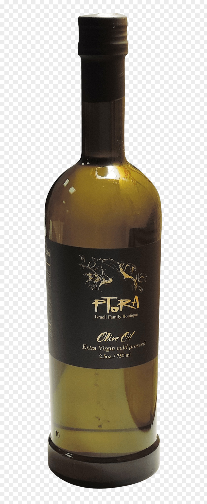 Olive Trees In Israel Liqueur Whiskey Glass Bottle Ptora Oil First Press PNG