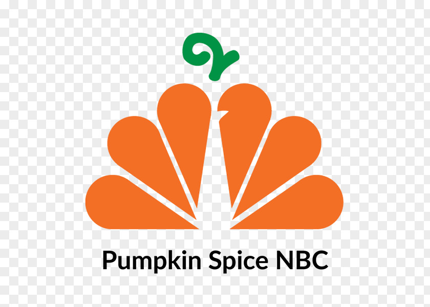 Pumpkin Spice Logo Of NBC Brand Font Clip Art PNG