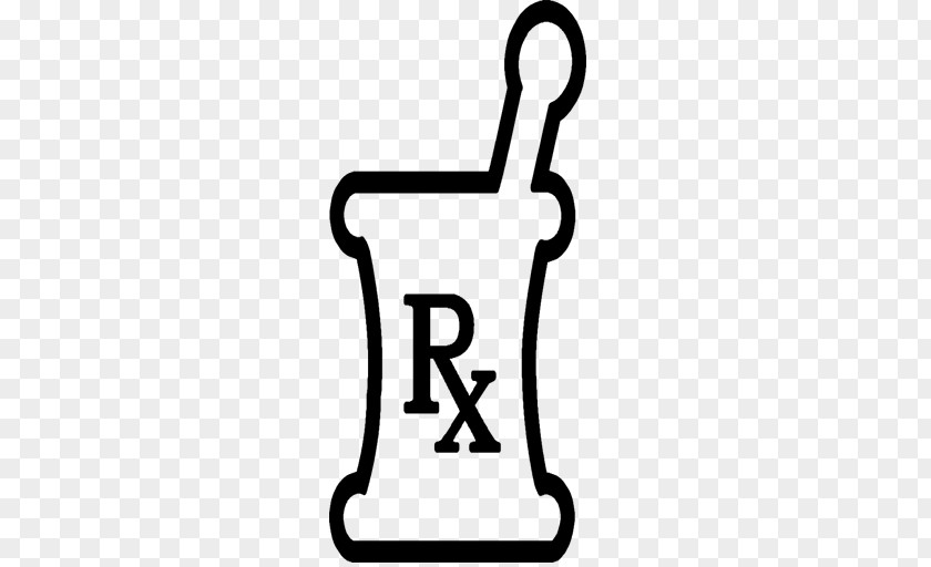 RX Cliparts Mortar And Pestle Medical Prescription Pharmacy Clip Art PNG