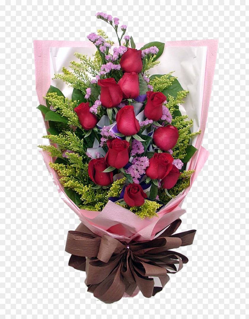 Send You A Bouquet Of Flowers Beach Rose Flower Nosegay Girlfriend U9001u82b1 PNG