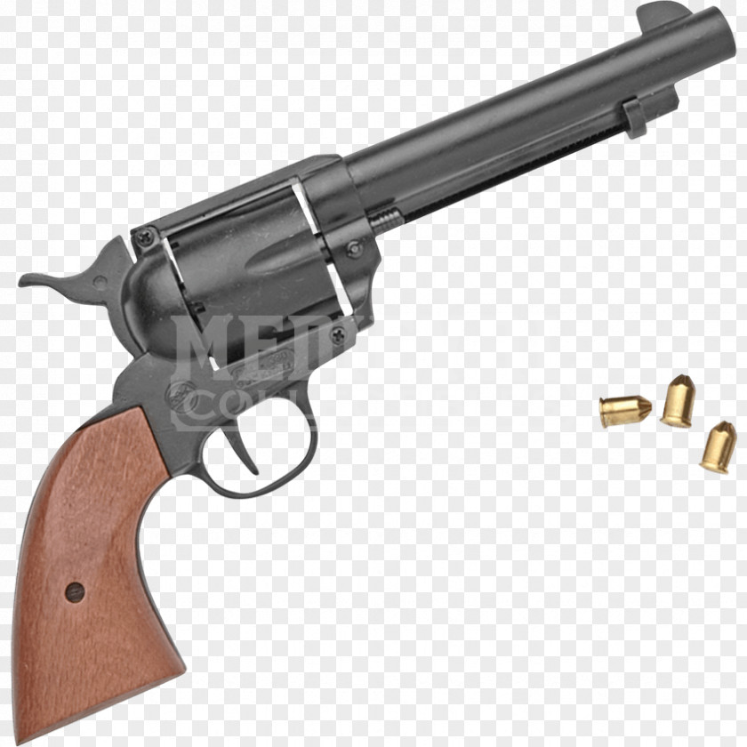 Western Pistol Revolver Trigger Firearm Blank Colt Single Action Army PNG