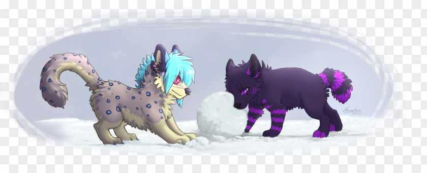 Build Snowman Purple Character Snout Fiction Animal PNG