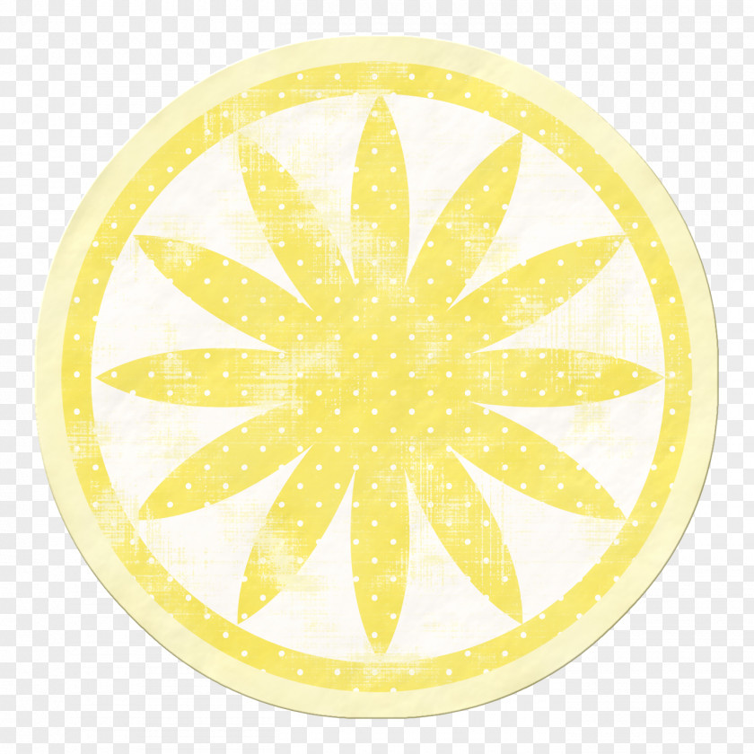 Lemon Circle PNG