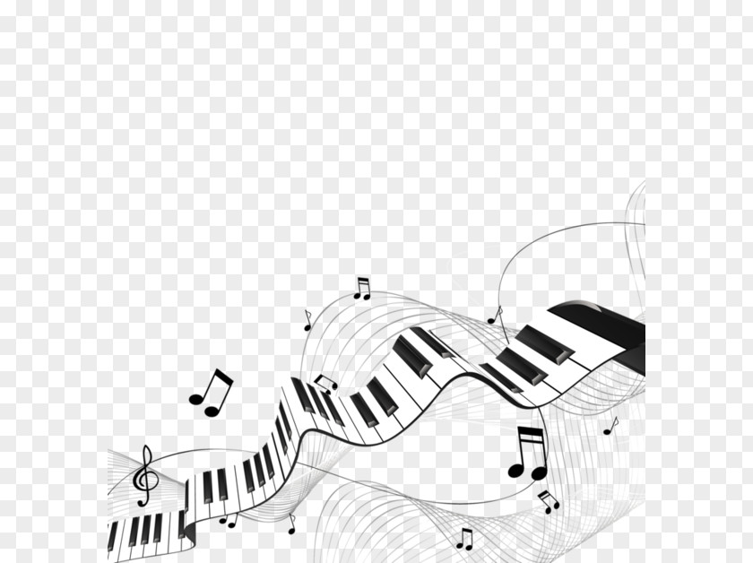 Piano Business Card Musical Keyboard PNG