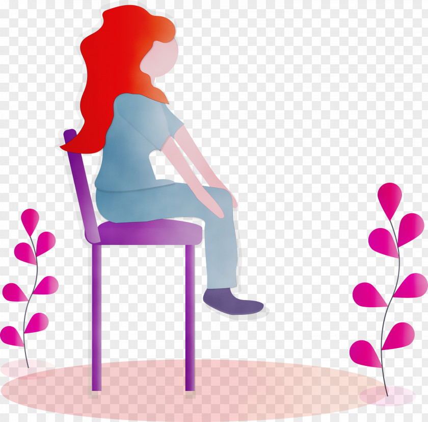 Pink Sitting Furniture Play PNG