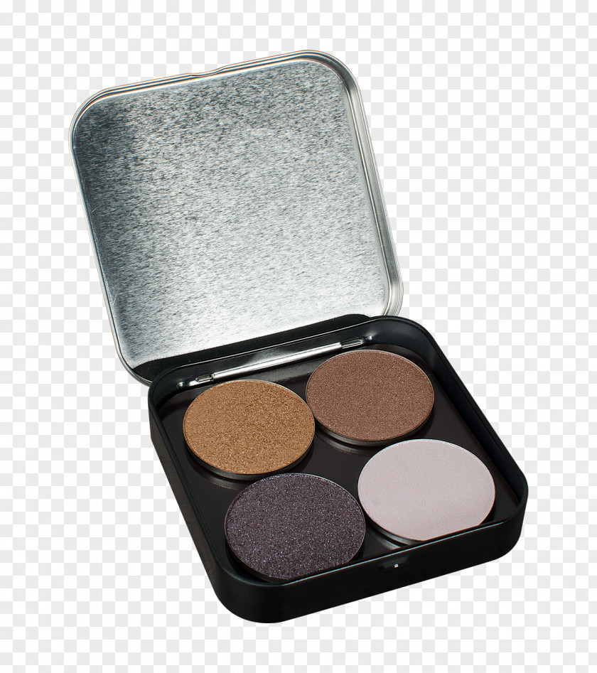 Powder Makeup Eye Shadow Pallet Make-up Face Cosmetics PNG