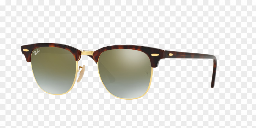 Ray Ban Ray-Ban Clubmaster Classic Aviator Sunglasses Browline Glasses PNG