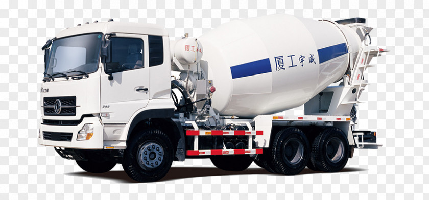 Car Cement Mixers Truck Concrete Architectural Engineering PNG