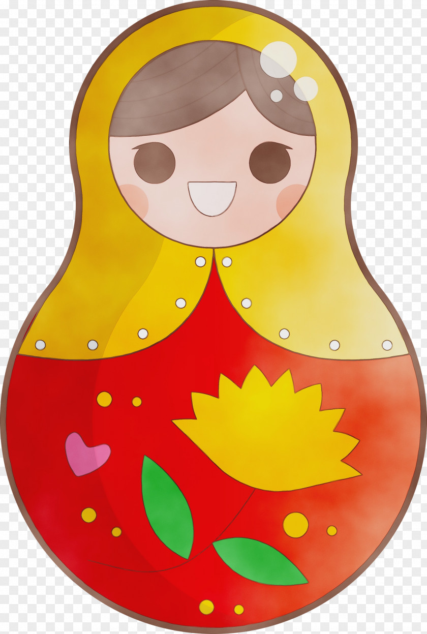 Cartoon Yellow Infant Fruit PNG