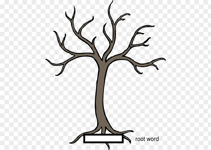 Tree Graphic Branch Trunk Clip Art PNG