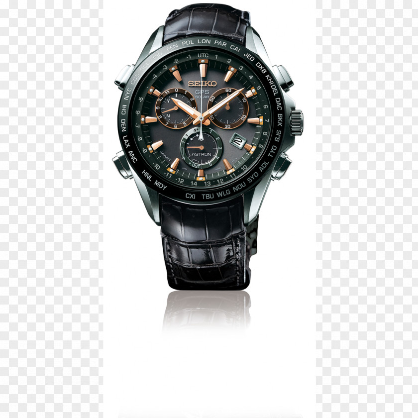 Watch Solar-powered Astron Seiko Chronograph PNG