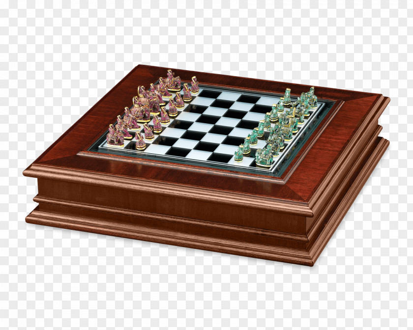 Chess Set Ruby Gemstone Emerald PNG
