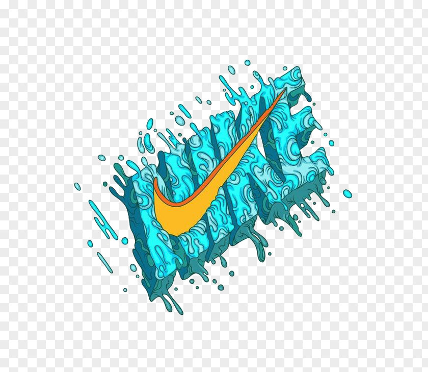 Creative Nike Free Logo Brand Illustration PNG