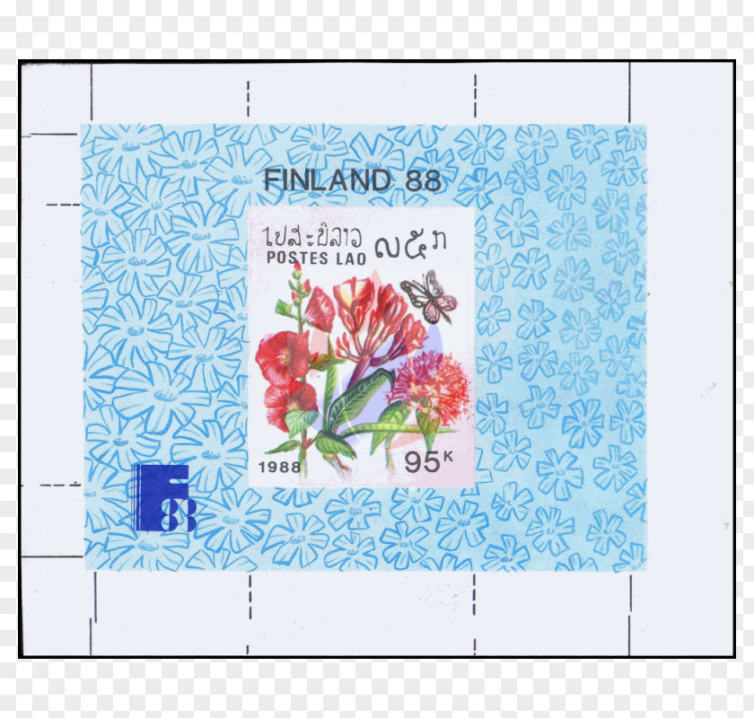Design Floral Rectangle Pattern PNG