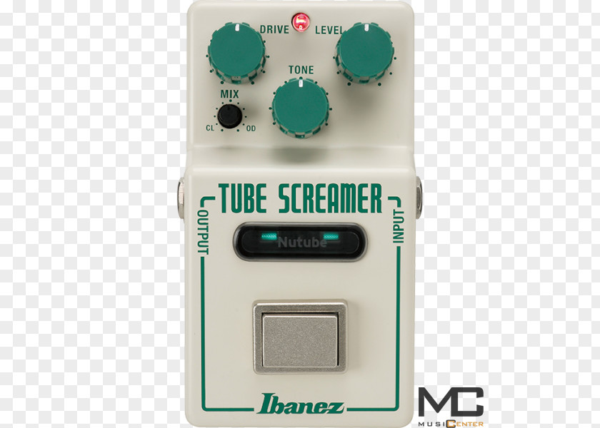 Electric Guitar Ibanez Tube Screamer Nutube Effects Processors & Pedals Distortion PNG