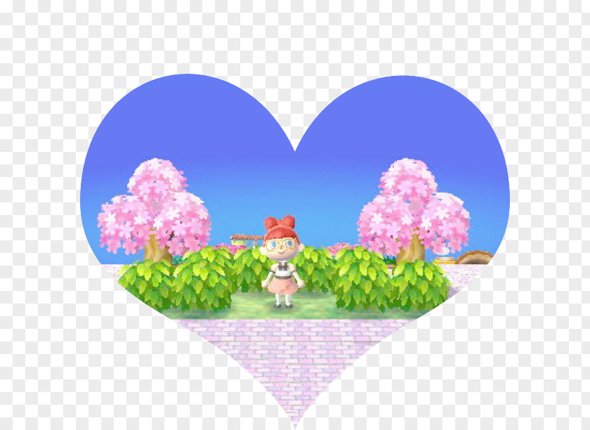 Poppy Animal Crossing Pocket Camp Petal Pink M Sky Plc PNG