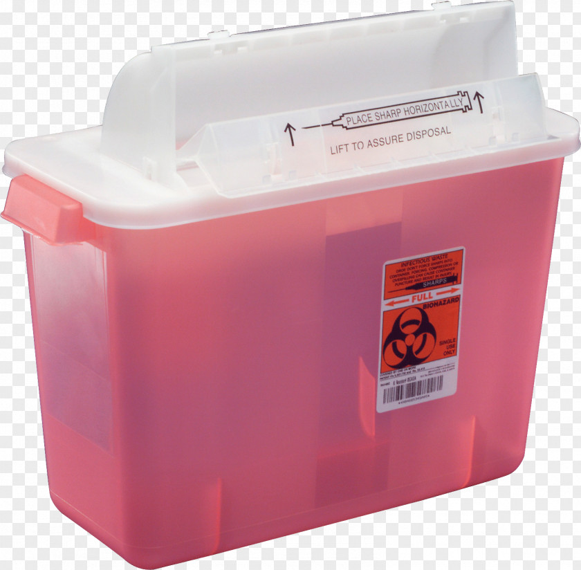 Tortuous Kendall Healthcare Sharpstar In-Room Sharps Container With Counter Balanced Lid Product Plastic PNG