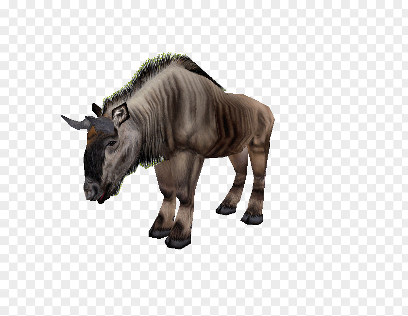 Zoo Tycoon 2: African Adventure Cattle Blue Wildebeest Video Game PNG