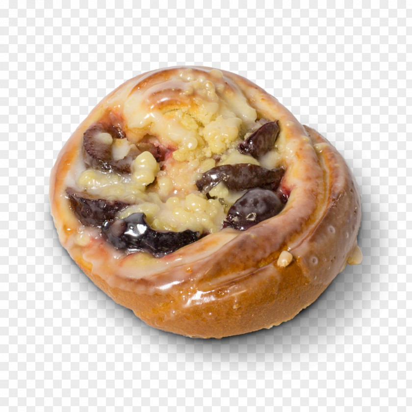 Bun Cinnamon Roll Danish Pastry Kolach Raisin PNG