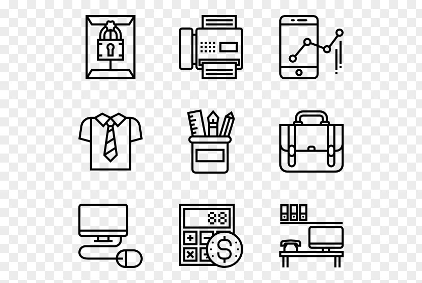 Business Elements Printing Icon Design PNG